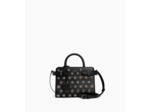 Petit sac à main Emilie en cuir lisse avec studs