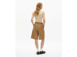 Bermuda uni en coton brown