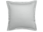 Taie d'oreiller Partition Satin de coton Coloris Acier
