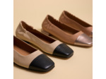 Ballerine Femme Amour Camel