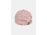 Casquette Carole rose imprimé bandana