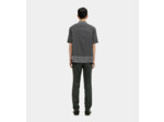Chemise A Manches Courtes Col Requin black white