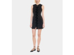 Robe courte avec laçage noire black