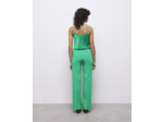 Pantalon de costume droit green