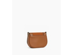 Sac bandoulière moyen modèle Ella en cuir grainé et nubuck