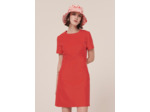 Robe Rehane Corail en Polyester