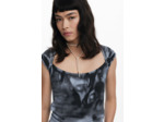T-Shirt À Manches Courtes En Maille – Femme