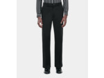 Pantalon Large En Coton Noir black