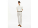 Pantalon de costume classique ecru