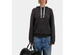 Hoodie En Maille Delavee Effet Vintage black washed