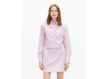 Mini jupe a taille elastique pink black