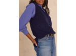Pull BASILE sans manches en 100% laine