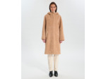Manteau Mars Camel en Polyuréthane