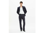 Veste de costume large 2 boutons et broderie navy