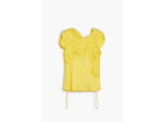 Blouse Sans Manches En Tissu – Femme