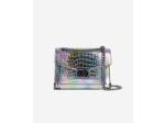 Sac Emily Chaîne En Cuir Irisé Multicouleur multicolore/black