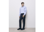 Pantalon Costume Ceinture Elastiquee navy