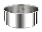 Casserole 22cm Ingenio Préférence, manche amovible, Inox, Induction