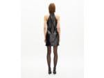 Robe courte en sequins noire black