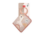 Livre en tissu Rose