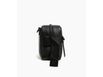 Petit sac bandoulière Noah en cuir grain buffle et cuir lisse