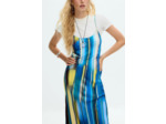 Robe À Bretelles En Tissu – Femme