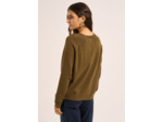 Pull col rond avec manches longues