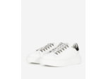 Basket en cuir avec lacet-shirt mouchetes