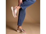 Sandales Femme Saly Bronze