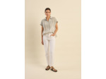 Jean droit taille haute cinq poches