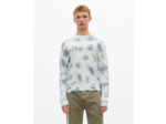 Pull tie and dye light blue/white