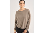Pull col bateau 100% cachemire