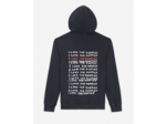 Sweat hoodie love kooples black washed