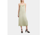 Robe Nuisette Longue Vert Clair kaki grey