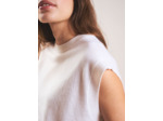 Pull sans manches en cachemire