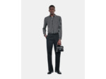 Chemise avec imprimé pied de poule black white
