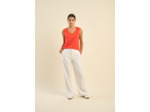 Pantalon de costume contenant du lin