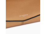 Grand portefeuille zippé Charlotte en cuir lisse métallisé