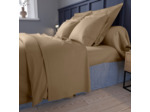 Drap housse Harmonie Satin de coton coloris Caramel