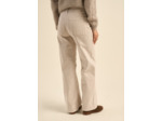 Pantalon en velours à coupe droite