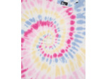 Pull tie and dye motif spirale multicolor