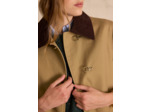 Trench long en coton DANAE
