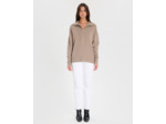 Pull Nabu Taupe en Laine