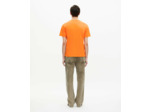 T-shirt manches courtes avec print orange