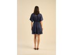 Robe courte à volants
