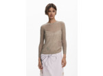 Robe À Manches Longues En Maille – Femme