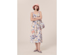 Robe Raquelina Bleu en Coton