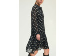 Robe imprimé jacquard et fleurs - LORIE