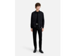 Blouson avec col poches plaquees devant black