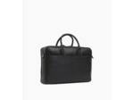 Porte documents  17" Charles en cuir grainé 2 poches zippées